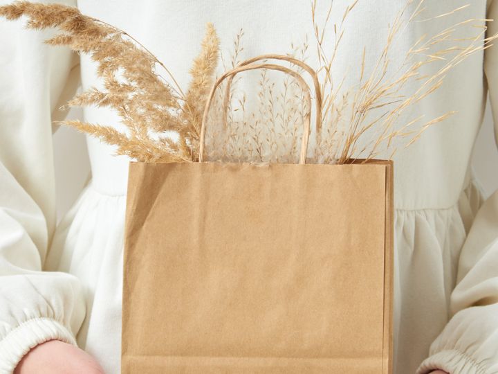 Kraft Bag, Twisted Handle